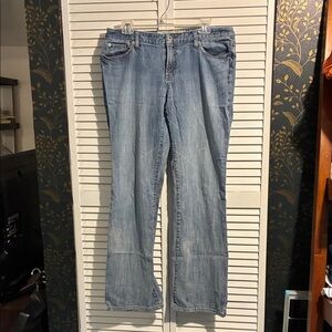 LOFT Light Blue Straight Leg Jeans
